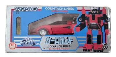 Takara Pre G1 TRANSFORMERS Diaclone Red Sunstreaker Countach LP500S Car Type MIB - Image 1 of 4