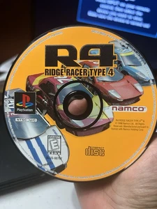 R4 Ridge Racer Type 4 (Sony PS1, 1999) Game Only | Tested | Authentic - Picture 1 of 3