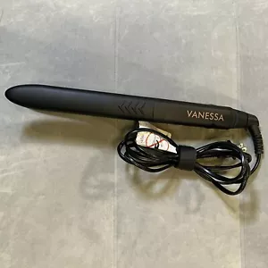 VANESSA PRO Size Mini Flat Iron, 100% Pure Titanium 0.7 inch Dual Voltage EUC - Picture 1 of 5
