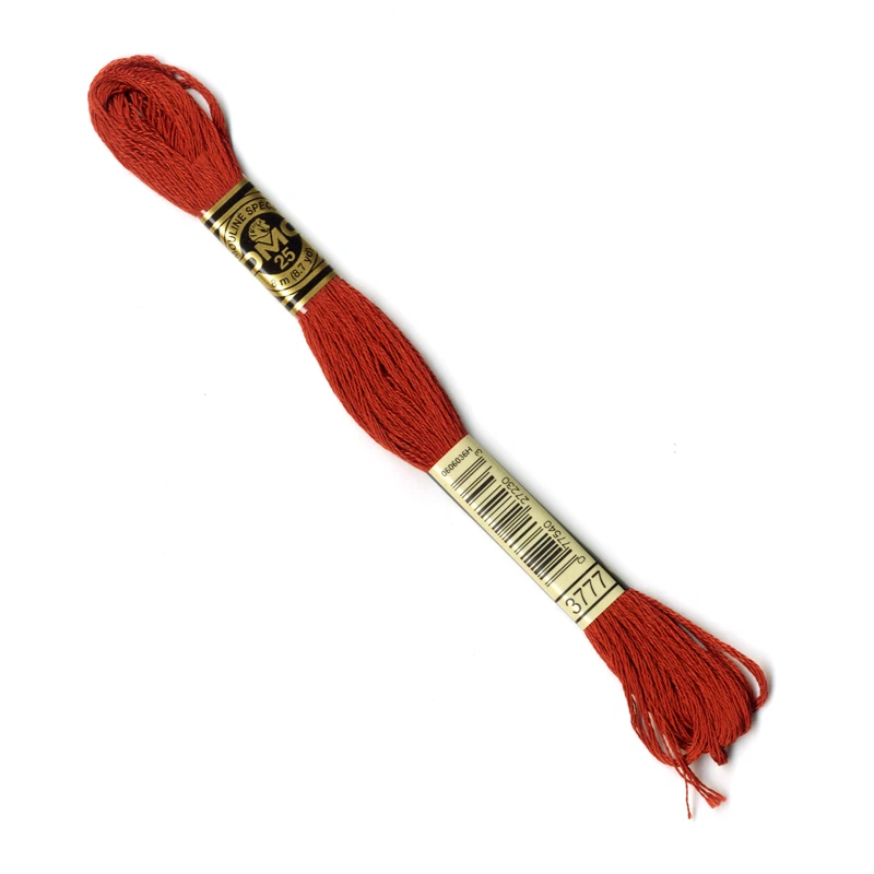 DMC Floss 1 Skein PICK YOUR COLOR #3325-3799 (#25 8.7yds 6-Stranded 100% Cotton) - Image 1 of 1