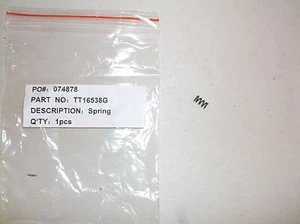 Nuevo resorte TT16538G para usar con 2YRG2 (B91T) - Imagen 1 de 5