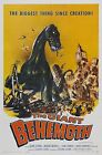 The Giant Behemoth Movie POSTER (1959) Cult Film / Horror