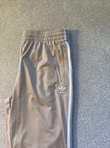 Adidas Originals Adicolor Classics Firebird Men Track Pants Light Brown Beige L - Picture 1 of 11