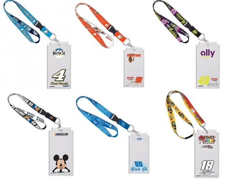 NASCAR Credential Holder with Lanyard Cover