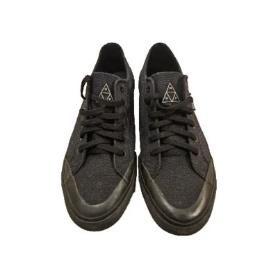 Zapatos de skater Huf totalmente negros de caña baja para hombre talla 7,5 / para mujer talla 9  Foto 1 de 4