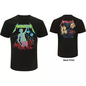 Metallica And Justice For All (Original) T-Shirt Black New - Picture 1 of 1