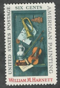 US. 1386. 6c. William M. Harnett (1848-92) Maler. postfrisch. 1969 - Bild 1 von 1
