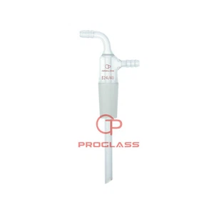 Laboratory Adapters,Gas Inlet Hose Connection Inner Joint 90° 24/40 - Picture 1 of 1