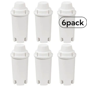 6 Pack For Brita Classic Pitcher Water Filter Advanced Pitcher Water Filter - Picture 1 of 18