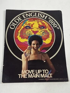 Vtg Olde English 800 Sign Malt Liquor African American 11”x14" Advertising - Picture 1 of 6