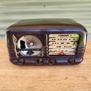 Astor Bakelite Table Top TUBE Radio MANTLE VALVE Ca. 1946 - Foto 1 di 17