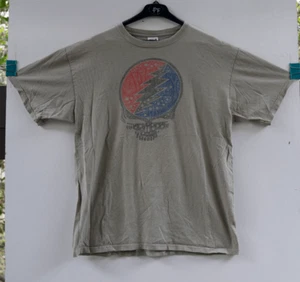 Vintage Grateful Dead Steal Your Face T-Shirt Amboss hellgrün Gr. L - Bild 1 von 5