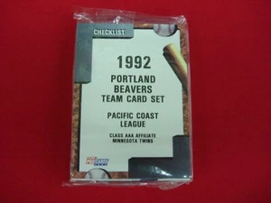 1992 PORTLAND BEAVERS FLEER PROCARDS MiLB TEAM SET PATRICK MAHOMES SR MINN TWINS - Picture 1 of 4