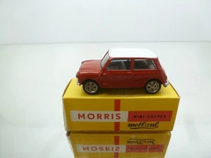 METOSUL 8 MORRIS MINI COOPER - RED + WHITE 1:43 - GOOD IN BOX - 194 - Bild 1 von 8