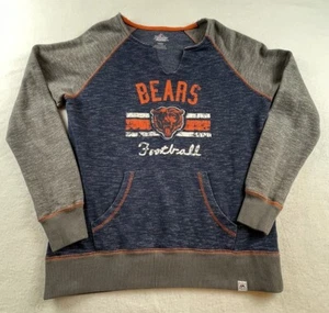 Majestic Chicago Bears Football Sweatshirt Size M - Picture 1 of 9
