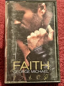 VINTAGE! 1987 George Michael FAITH Cassette Tape 1987 CBS Records OCT 40867 - Picture 1 of 3