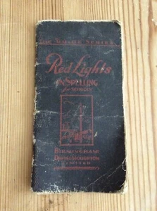 Red Lights in Spelling Book 1930 Antique The Guide Series - Picture 1 of 6
