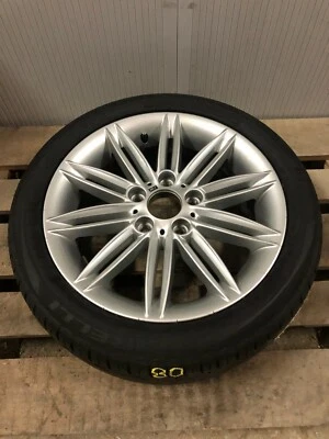 Original BMW Sommerräder Sommerreifen 1er E81 E82 E87 E88 Styling M 207 17 Zoll - Bild 1 von 4