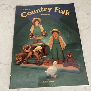 Libro de patrones de pintura decorativa y Tole's Country Folk Volumen 2 1987 - Imagen 1 de 9