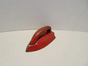 Casa de Juego de Juguete de Colección Hierro Metal Rojo Era de la Depresión - Imagen 1 de 3