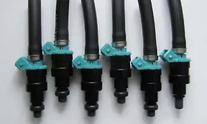 6x Einspritzventil für BMW E3 3.0 Si E9 3.0 CSi CSiL M30 13641352719 - Picture 1 of 6