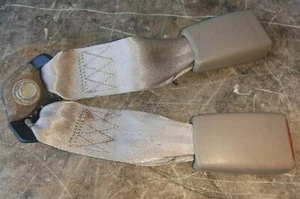 97-99 Acura 2.3 CL Passenger Right & Center Rear Seat Belt Latches Tan Buckles - Picture 1 of 4