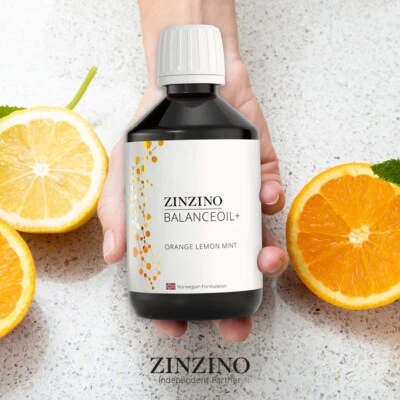 Zinzino Balance oil+ Omega 3,D3, Polyphenols, Grapefruit,Lemon Flavour, Exp.2027