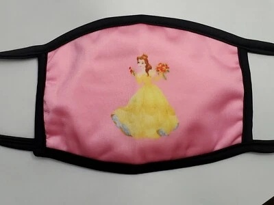 SONIC FACE MASK SPIDERMAN DISNEY PRINCESS FROZEN KIDS FACEMASK CARTOON - Image 1 of 3