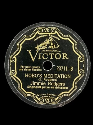 Jimmie Rodgers – Down The Old Road To Home 23711, Shellac, 10", 78 RPM, US, 1932 - Image 1 of 4