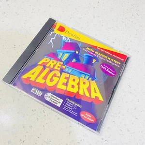 Pre- Algebra Word Problems and Logical Thinking Skills by Davidson CD-ROM 1994 - Picture 1 of 7