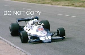 TYRRELL 008 F1 DIDIER PIRONI 1978 SOUTH AFRICA GP PHOTOGRAPH LARGE 30X20CM 12X8 - Picture 1 of 1