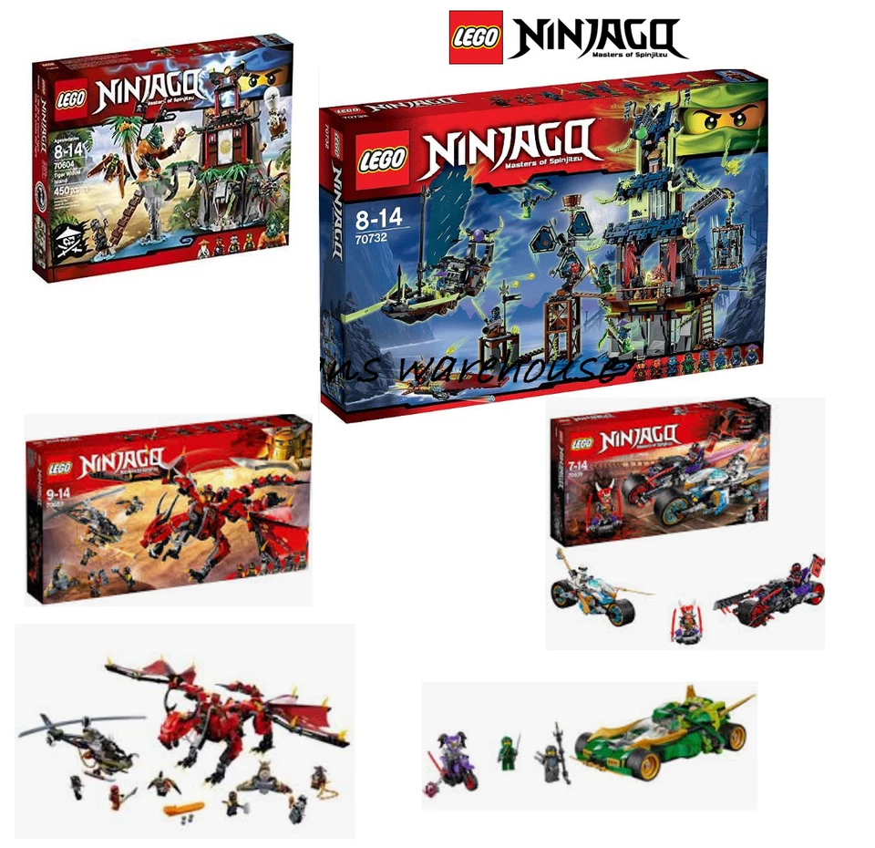 Lego Ninjago & Movie Sets - Firstbourne/Destiny's Bounty/Minfigures & MORE - New - Image 1 of 1