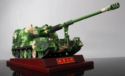 1/24 TEERBO China PLZ05 155mm Self-propelled Howitzer Army green DIECAST TANK - Image 1 of 4