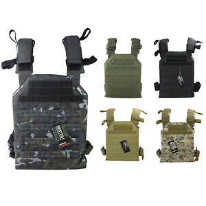 SPARTAN PLATE CARRIER MOLLE LIGHTWEIGHT AIRSOFT MILITARY ARMY PAINTBALL WEBBING