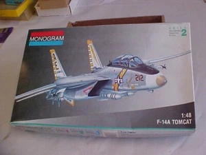 Monogram F-14A Tomcat 1:48 Scale Model Kit #5803 - Picture 1 of 4