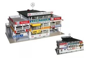 NURBURGRING START FINISH BUILDING CA 1960S 1:32 SCALE SLOT CAR BUILDING NJ HOBBY - Picture 1 of 6