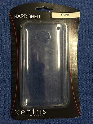 Xentrix Wireless Clear Case Cover Hard Shell for HTC One - Image 1 of 2