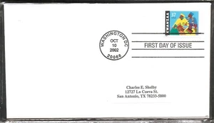US SC # 3673 Kwanzaa FDC. No cachet - Picture 1 of 1