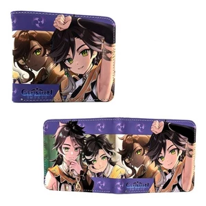 SETHOS Genshin Impact 4 in. Bi Fold Wallet (Video Games Credit Card Billfold) - Picture 1 of 2