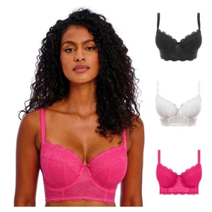 Sujetador Freya Fancies Longline con aros ligeramente acolchado sujetadores de encaje para mujer 1014 - Imagen 1 de 18