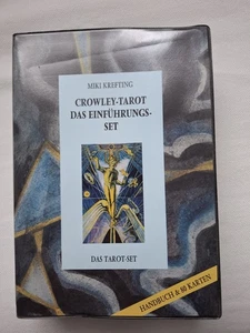 Miki Krefting Crowley-Tarot das Einführungsset Handbuch Und 80 Karten - Bild 1 von 14