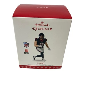 Hallmark J.J. Watt NFL Houston Texans 2017 adorno de recuerdo de fútbol americano excelente - Imagen 1 de 7