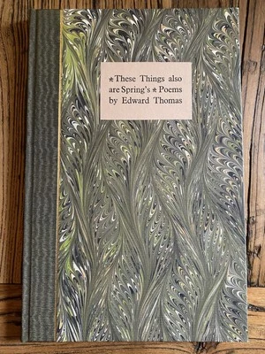These Things Also Are Spring's Poems Edward Thomas Folio Sociey James Bostock Foto 1 de 4