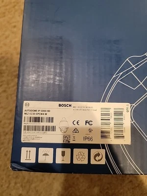 Bosch Autodome IP 5000 HD Nuevo Caja Abierta Nunca Usado NEZ-5230-EPCW4 Foto 1 de 4