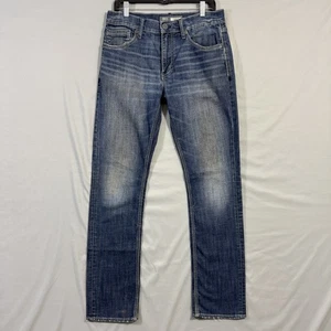 BKE Jake Jeans Herren 31x34 Blau Straight Leg Denim Distressed Faded Wash - Bild 1 von 12