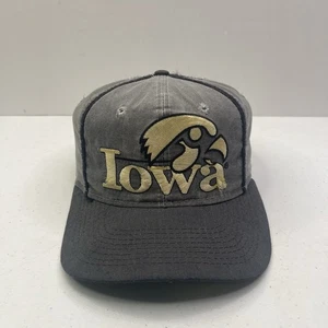VINTAGE Iowa Hawkeyes Hat Cap Snapback The Game Embroidered  - Picture 1 of 7