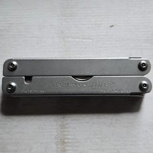 LEATHERMAN SIDECLIP MULTI TOOL MULTI-PLIERS KNIFE 420HC BLADE RETIRED - Picture 1 of 12