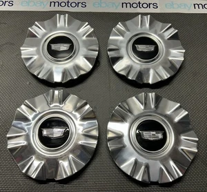 Cadillac Escalade ESV OEM Center Caps 2021-2024 Polished 84460122 Set of 4 - Picture 1 of 11