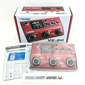 BOSS VE-22 Vocal Performer Multi Efector Digital VE22 Rojo Nuevo Envío Rápido #0052 - Imagen 1 de 11
