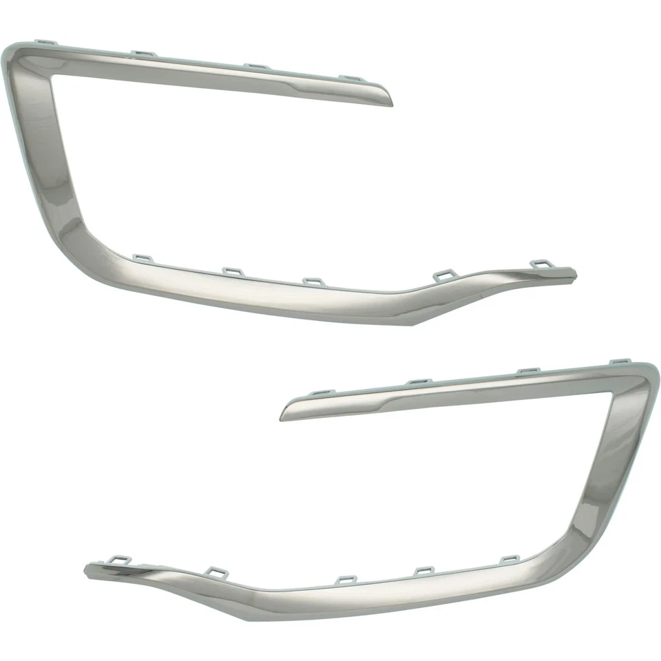 Juego de molduras de parachoques plateadas mate para GMC Terrain 16-2017 23486777 Foto 1 de 1